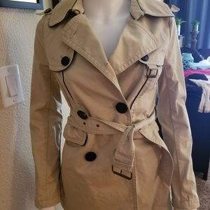 Juicy Couture tan trench coat